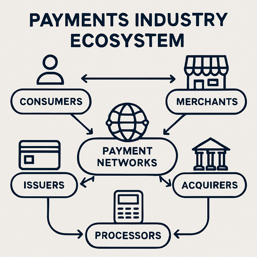 A comprehensive view of the payments industry ecosystem